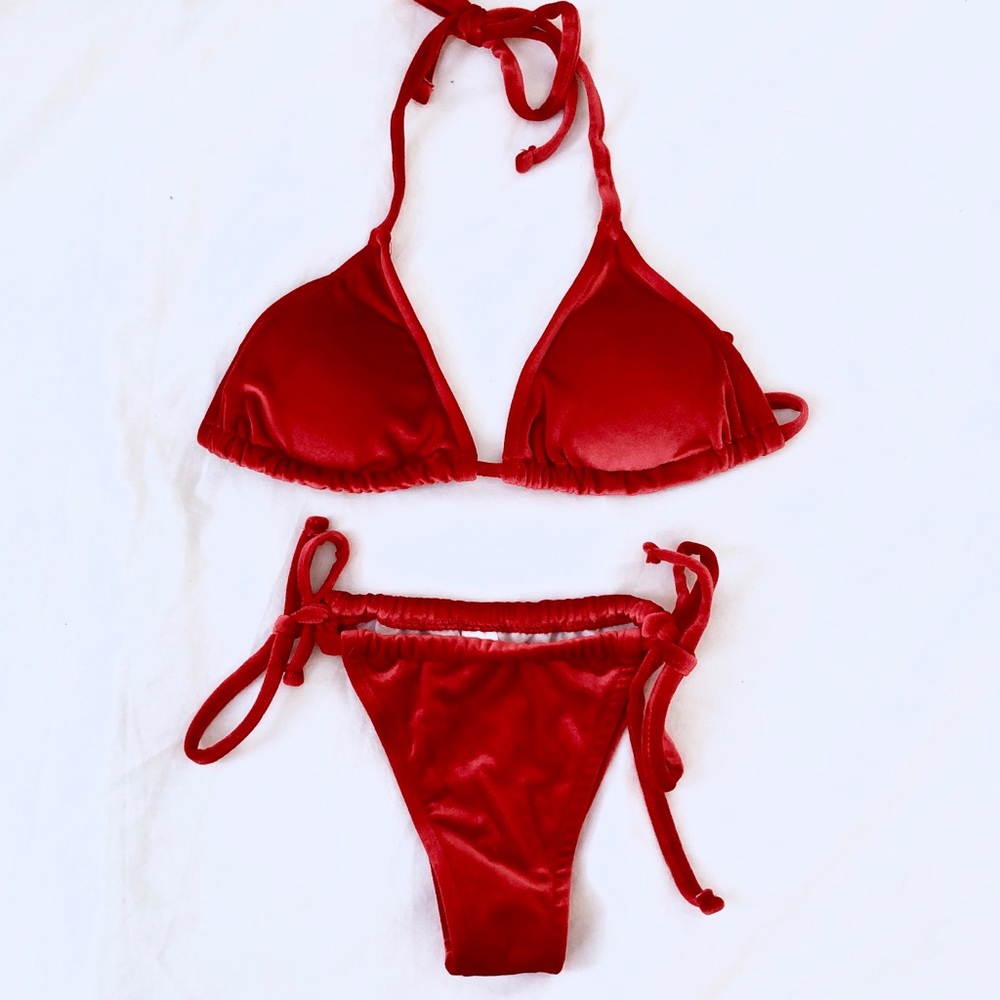 Velvet Red Bikini | NEW without TAGS